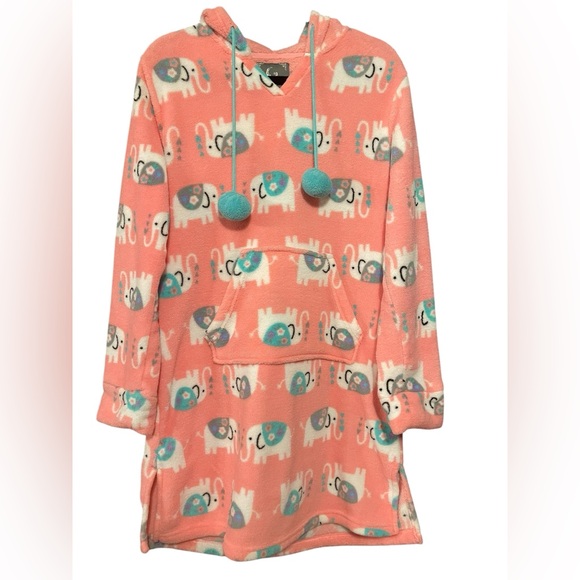 Cozy Pink Elephant Lounge Set - Picture 3 of 6